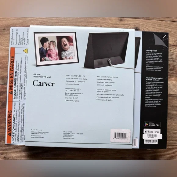 Aura Carver Frame in gravel - Picture 2 of 3